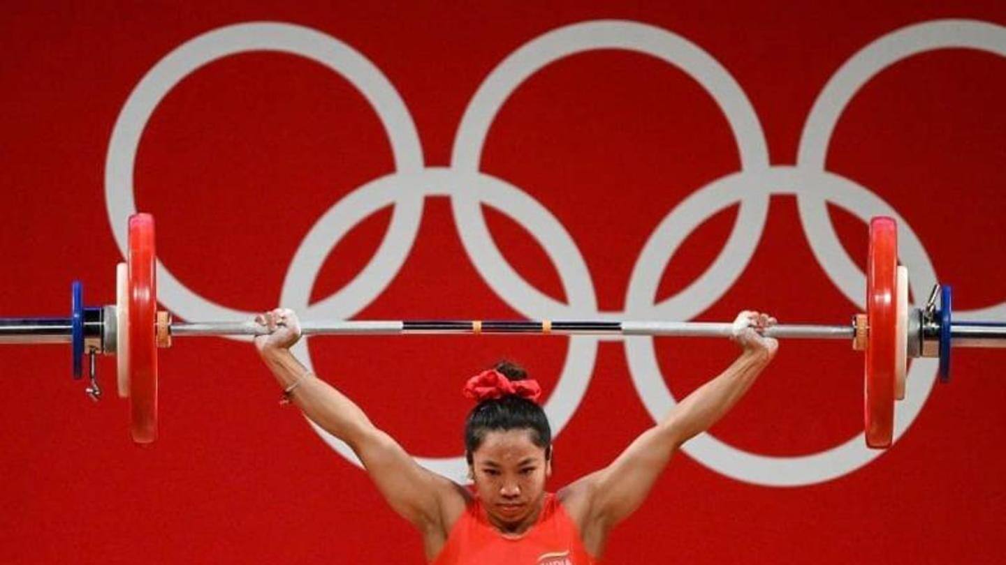 Chanu ends India's 21-year wait for a weightlifting medal Chanu ends India's 21-year wait for a weightlifting medal