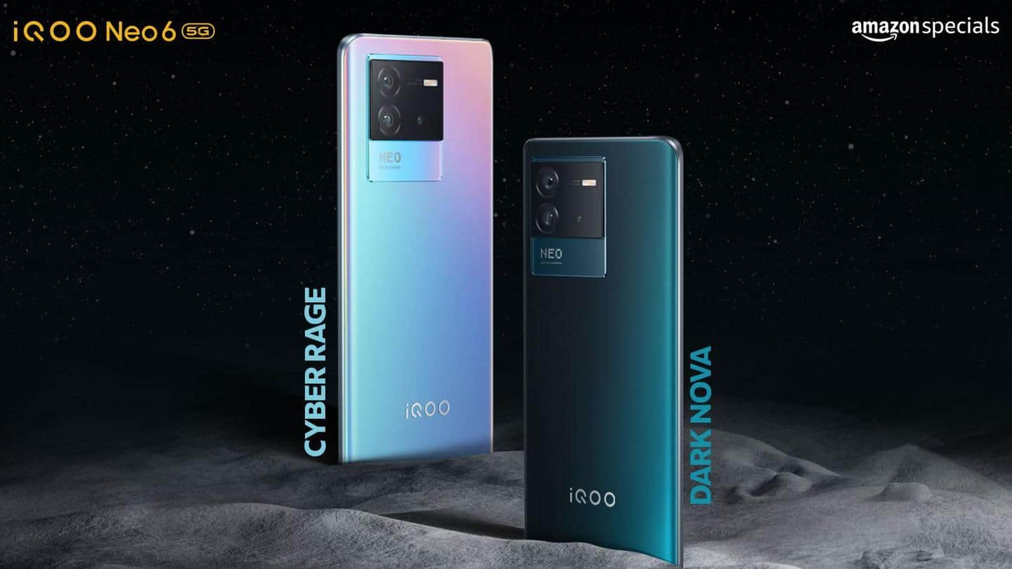 iQOO Neo 6 launched in India at Rs. 30,000