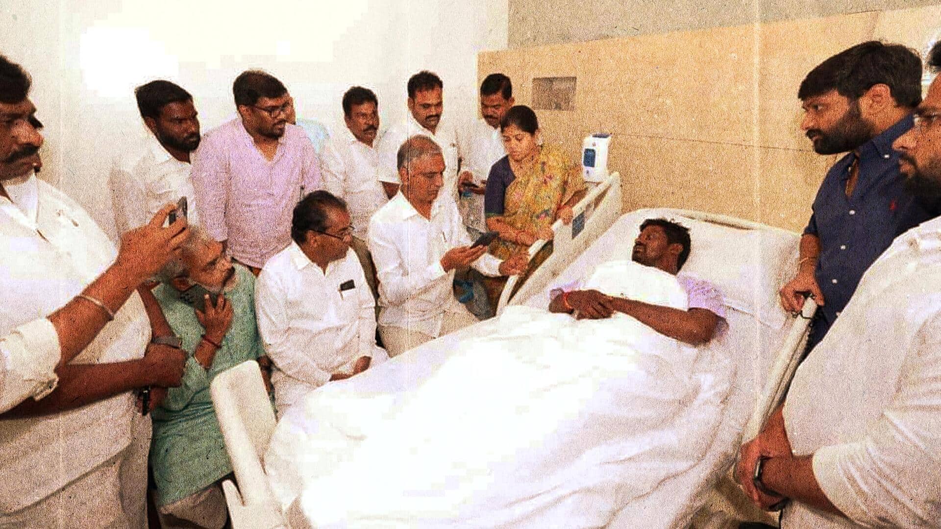 BRS MLA attacked during election campaign in Telangana, hospitalized