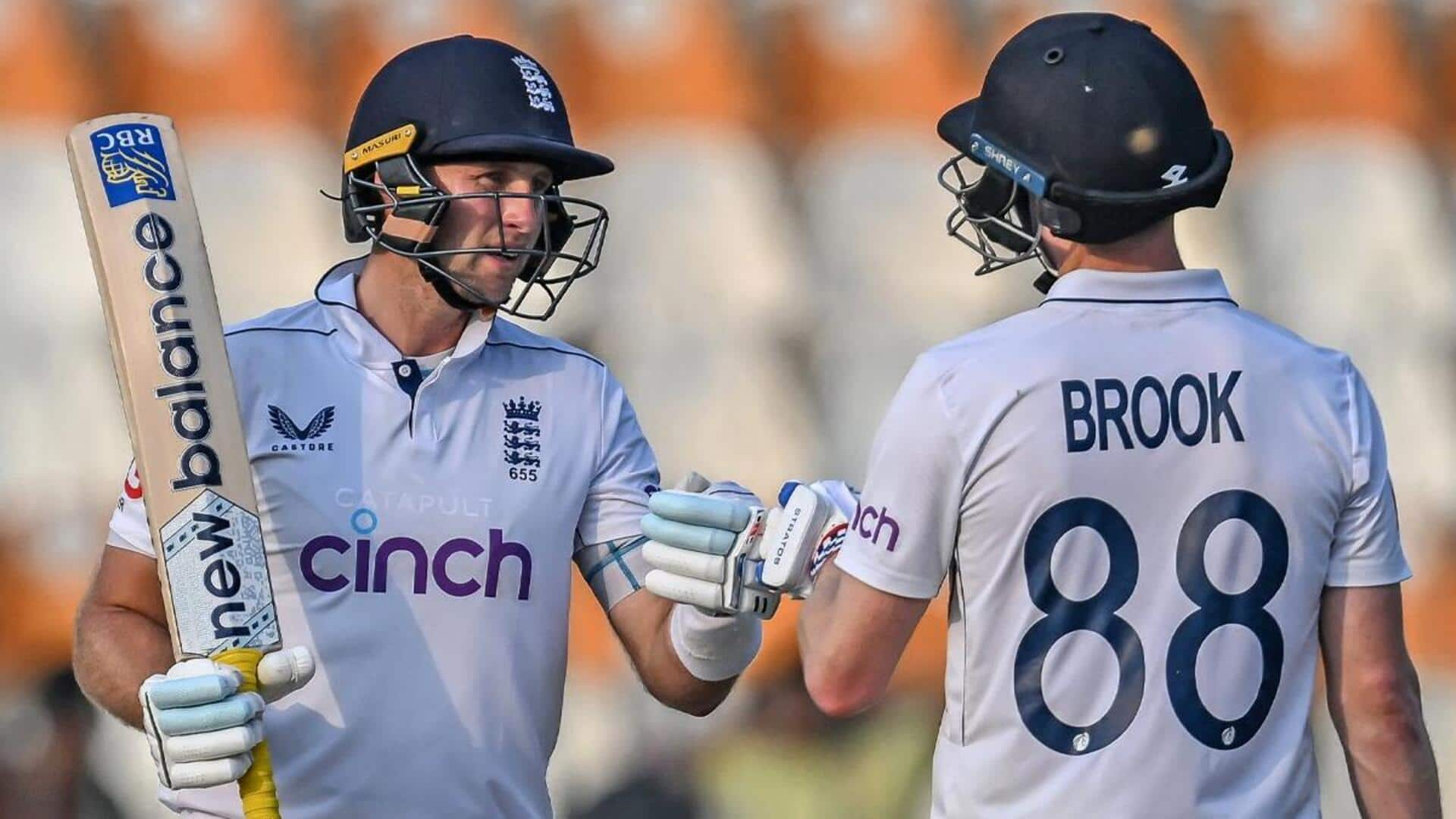 Multan Test, Day 3: Root, Brook help England bash Pakistan 