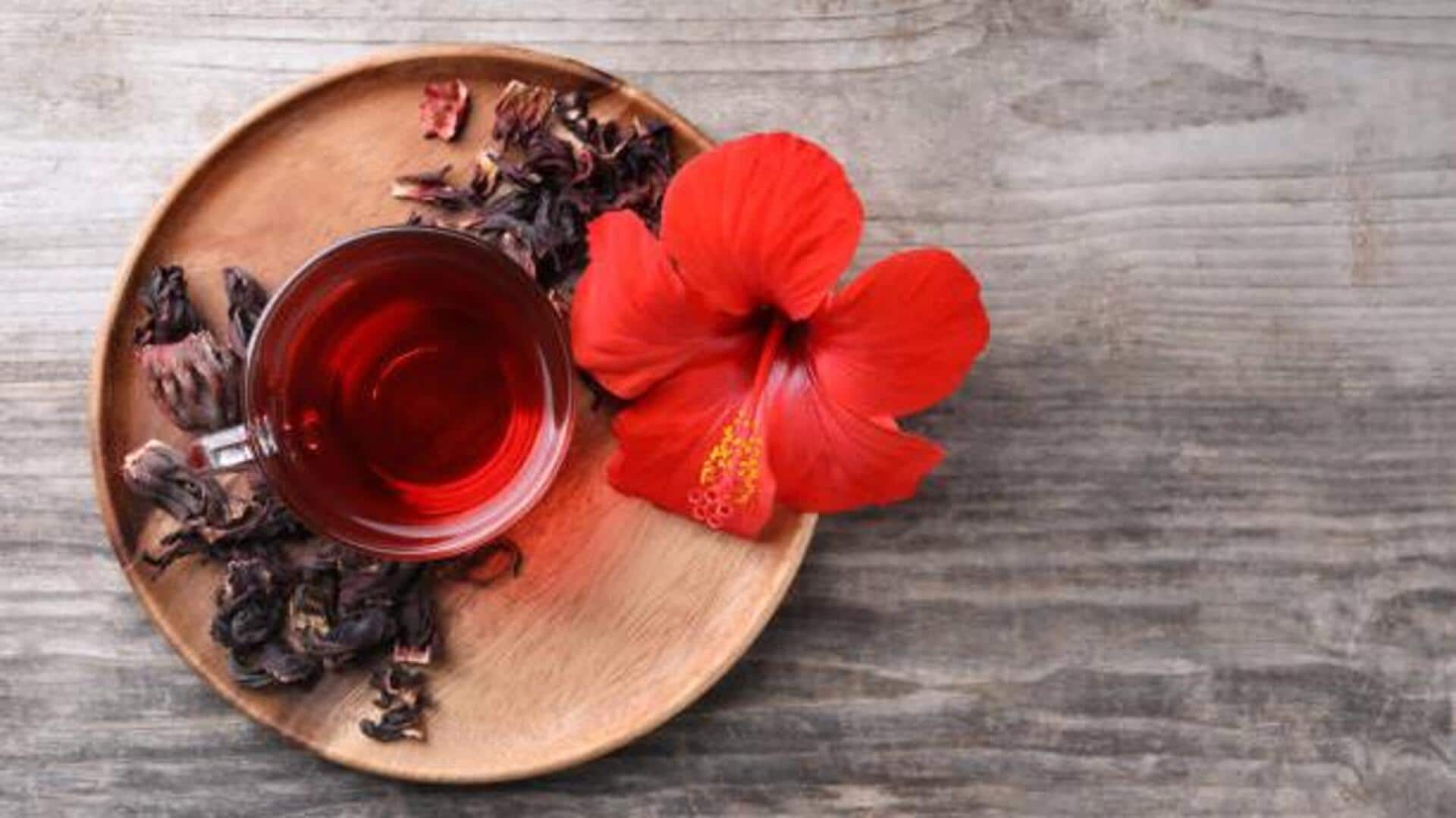 5 health benefits of hibiscus tea