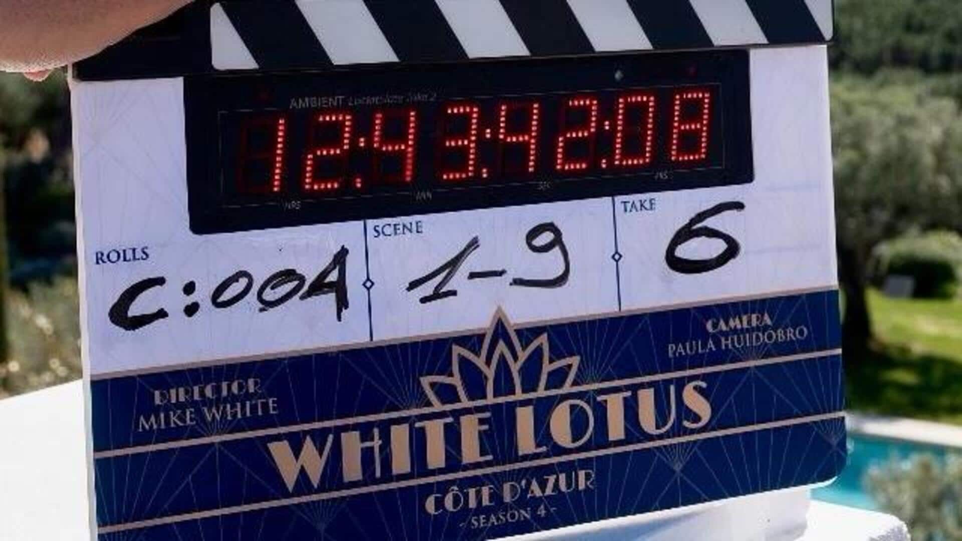 'The White Lotus' S04 begins filming; set during Cannes Festival