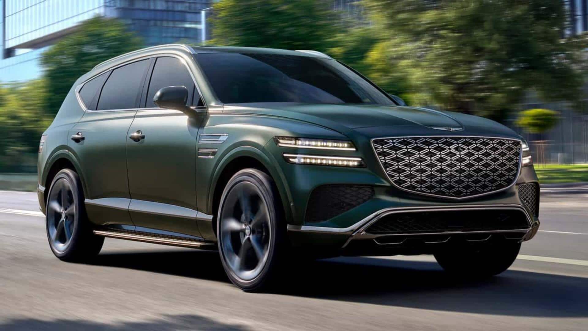 This is the first-ever hybrid vehicle from Genesis