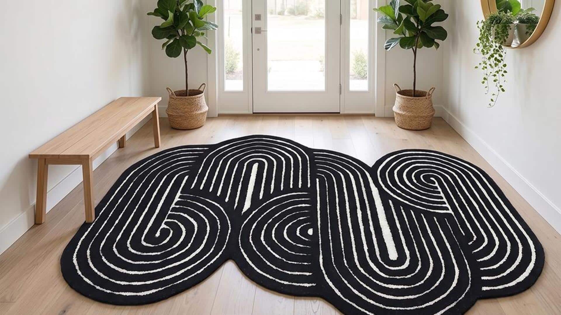 Decor tip: Add tufted rugs to your space 