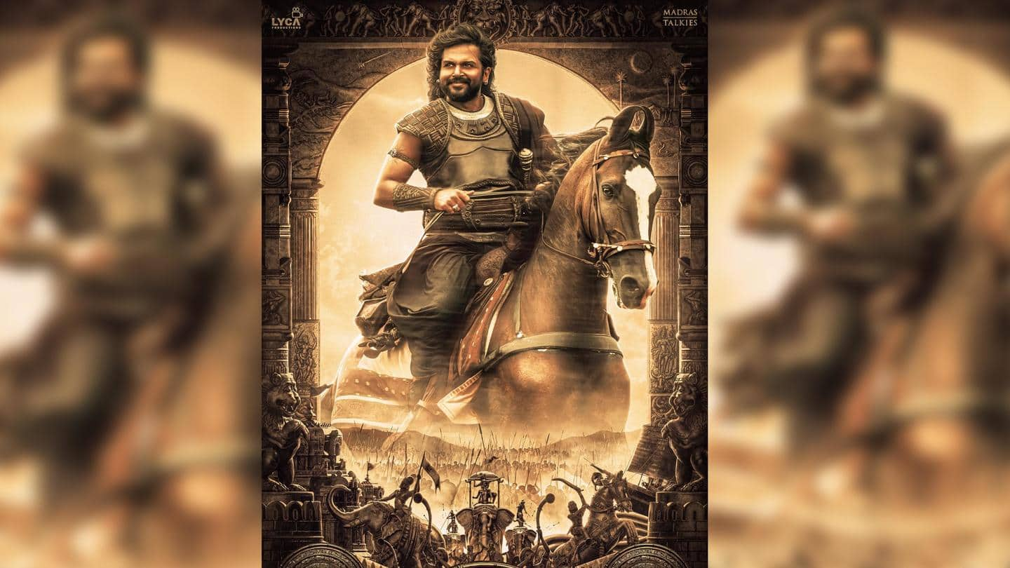 'Ponniyin Selvan I': Karthi flashes radiant smile in new poster