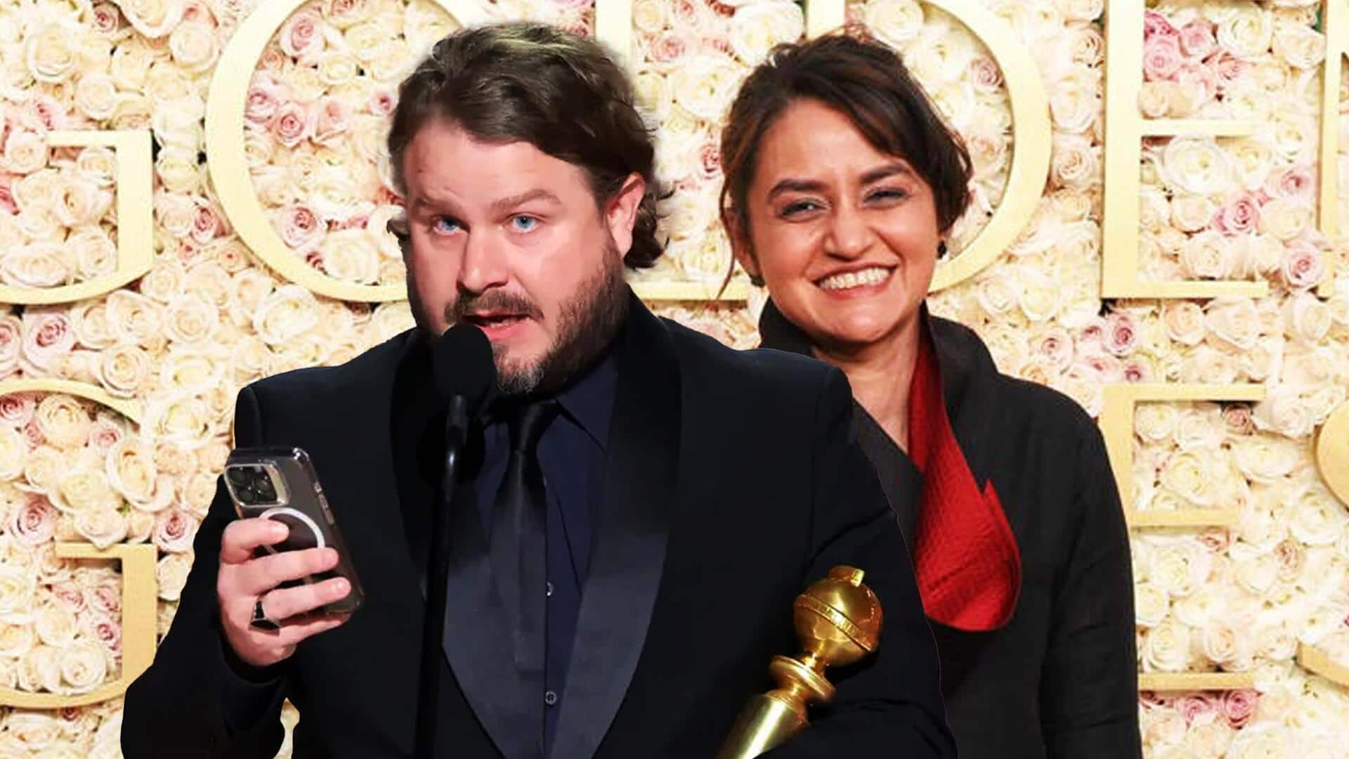 Golden Globes: Brady Corbet beats Payal Kapadia for Best Director