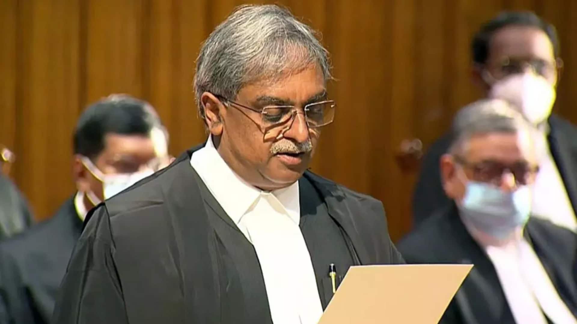 Thanks to dogs, I'm famous globally: SC judge Thanks to dogs, I'm famous globally: SC judge
