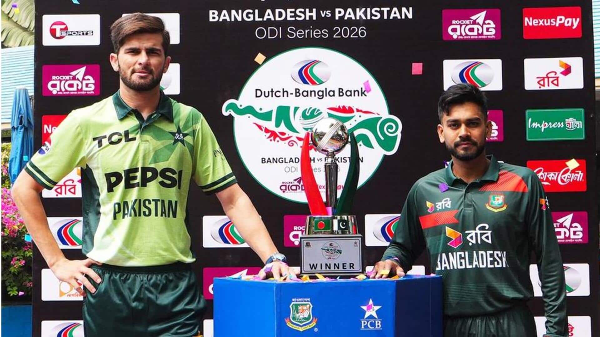 Bangladesh, Pakistan turn to ODI leg: 1st ODI preview 