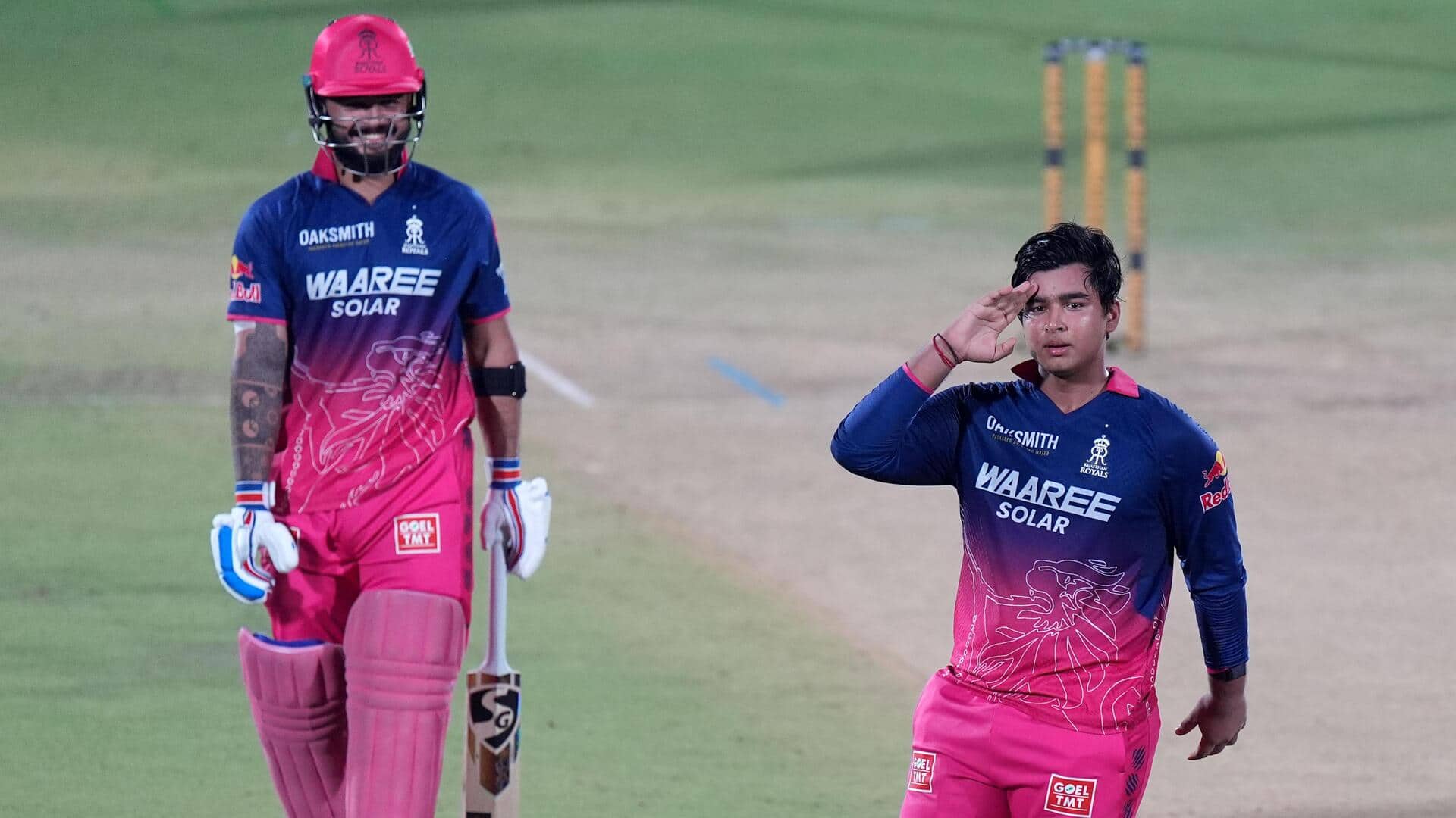 Rajasthan Royals batters with hundreds against Sunrisers Hyderabad in IPL