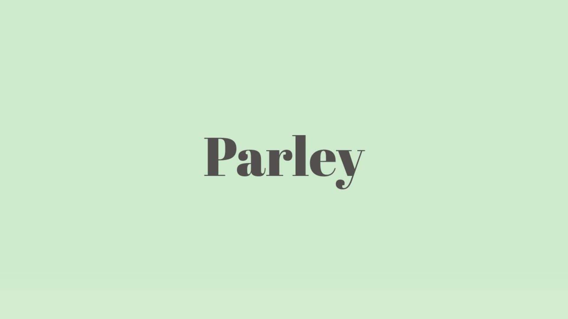 Word of the Day: Parley