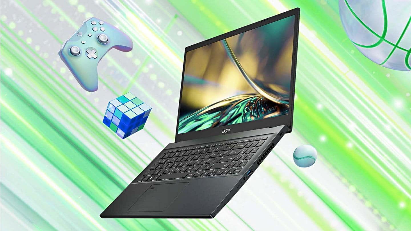 Acer Aspire 7 with 12th-Generation Intel i5 launched: Check price