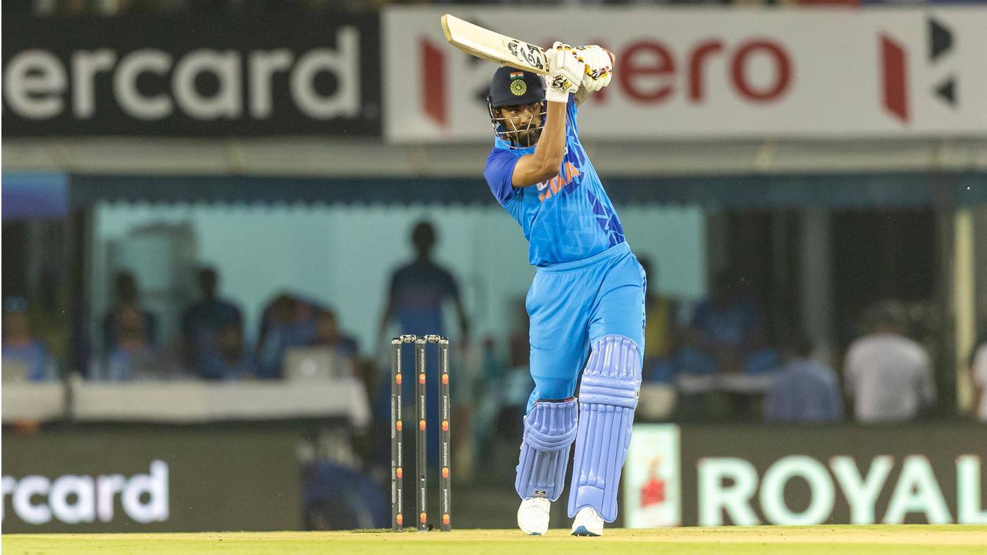 KL Rahul slams his 18th T20I half-century, completes 2,000 runs