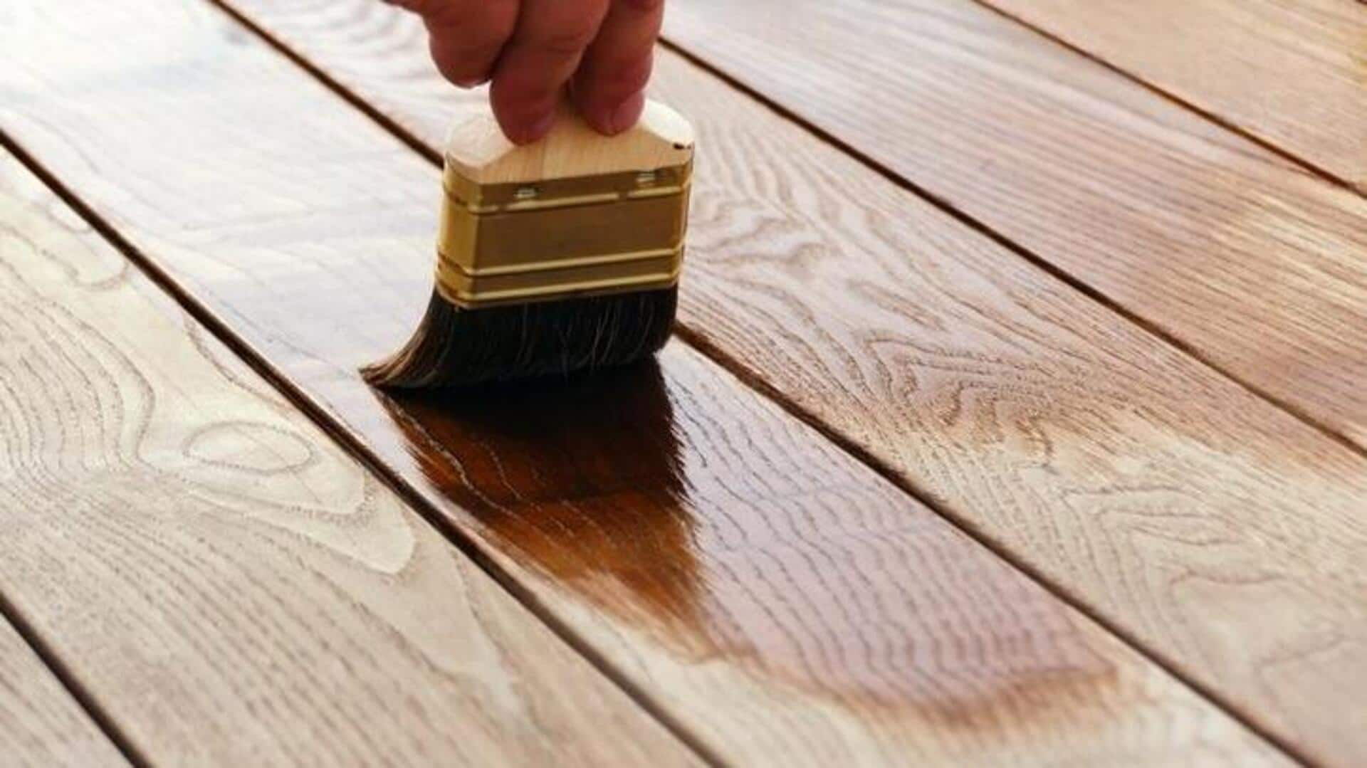 Enhancing natural wood conditioning with linseed oil