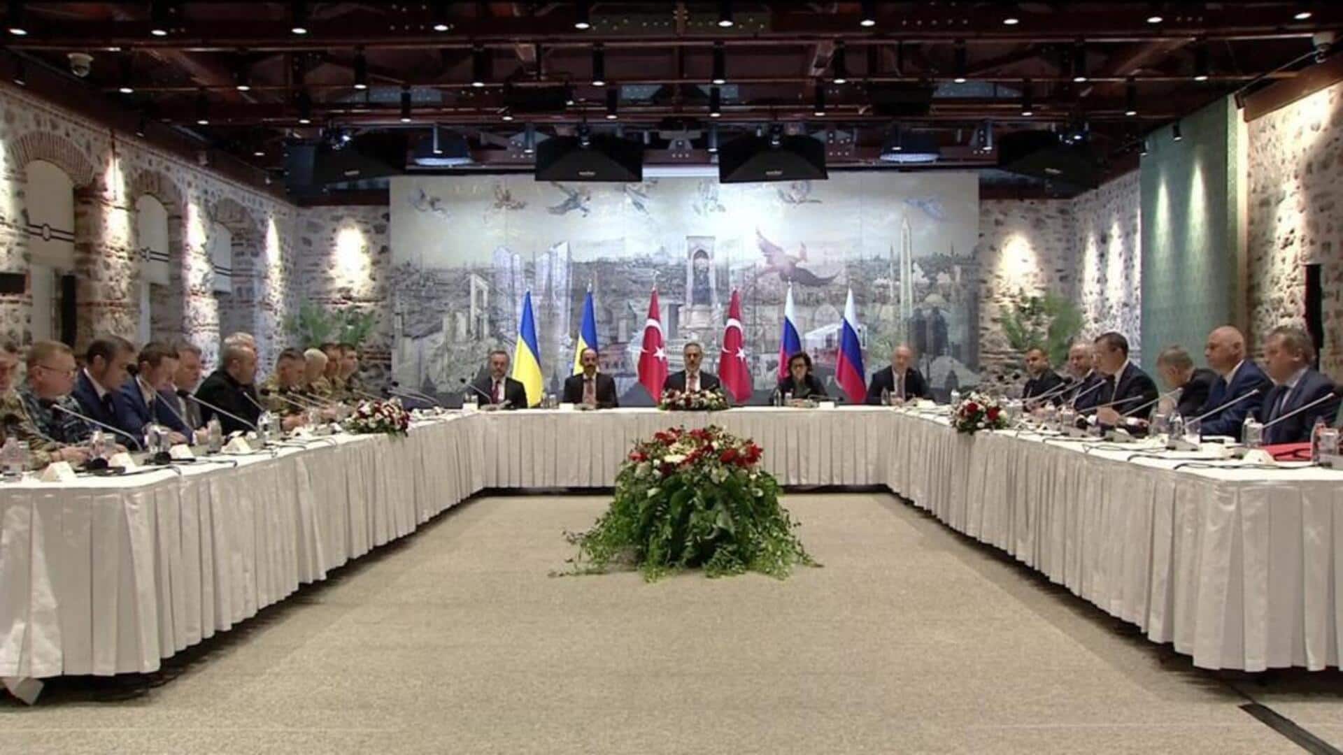 Russian, Ukrainian negotiators meet for first talks in 3 years Russian, Ukrainian negotiators meet for first talks in 3 years