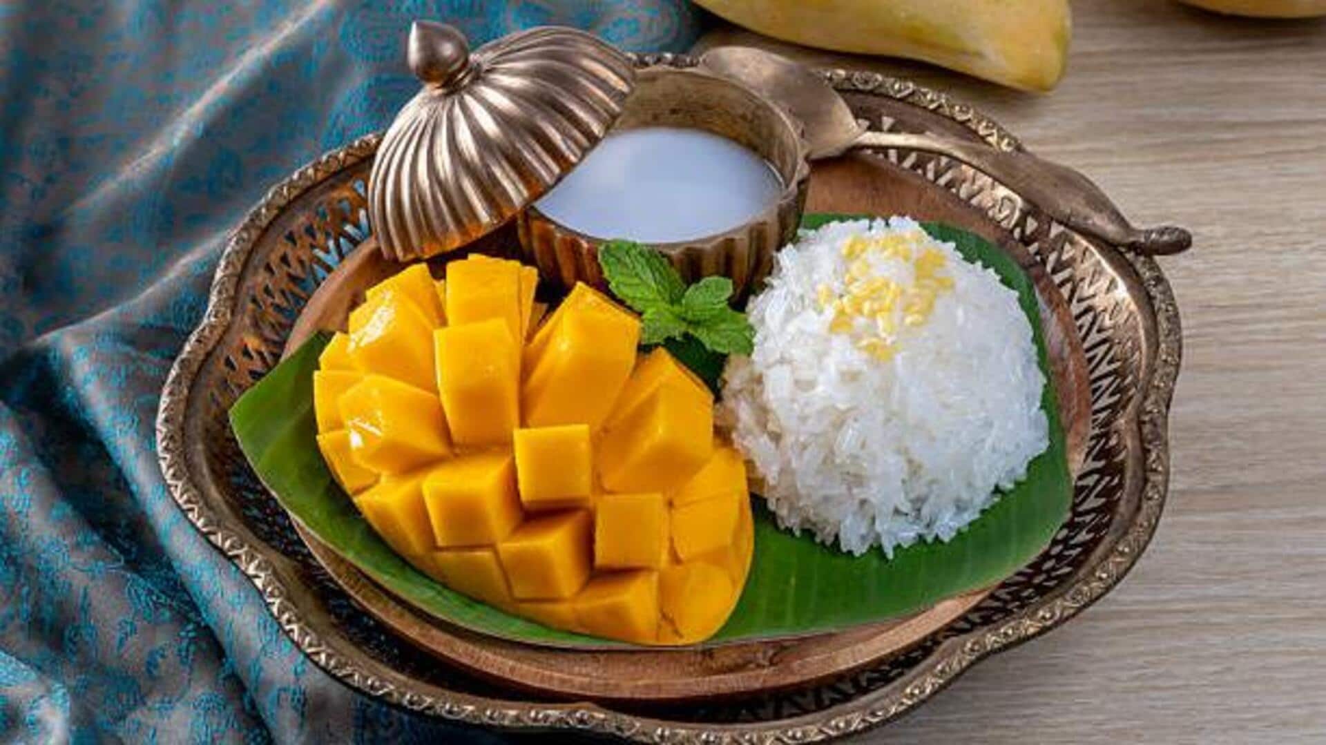 Thai sticky mango rice: A dessert you can't miss