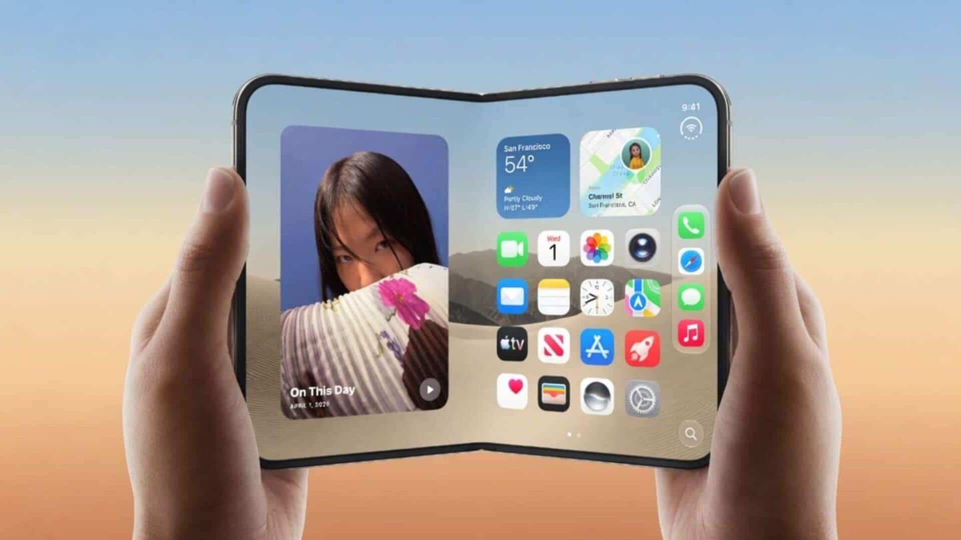 Apple reveals how iPhone Duo's hinge, display was engineered