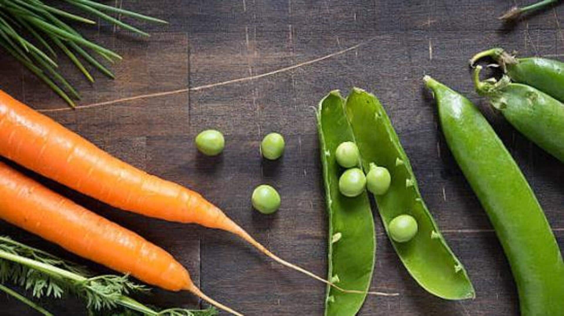 5 Indian dishes made with carrots and peas