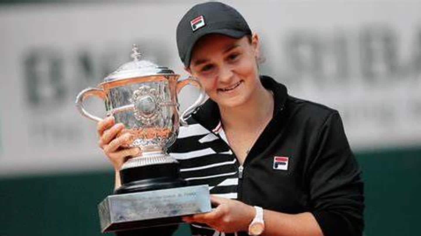 Barty has won two Grand Slam honors Barty has won two Grand Slam honors