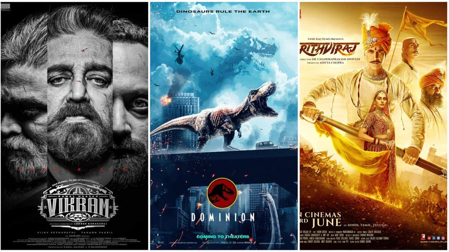 'Vikram,' 'Jurassic World: Dominion': How are recently released films performing?