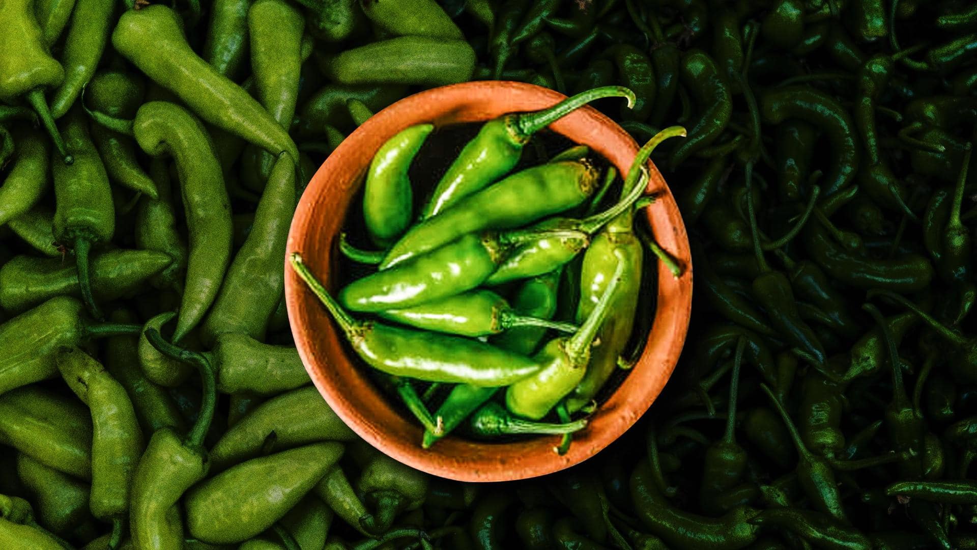 5 reasons to add green chilies to your diet