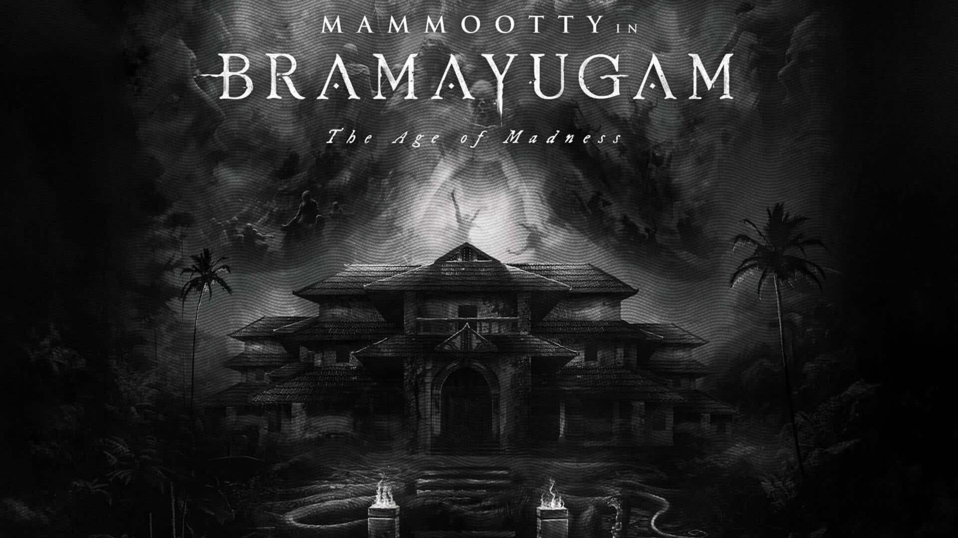 Mammootty announces new project 'Bramayugam' and reveals concept poster