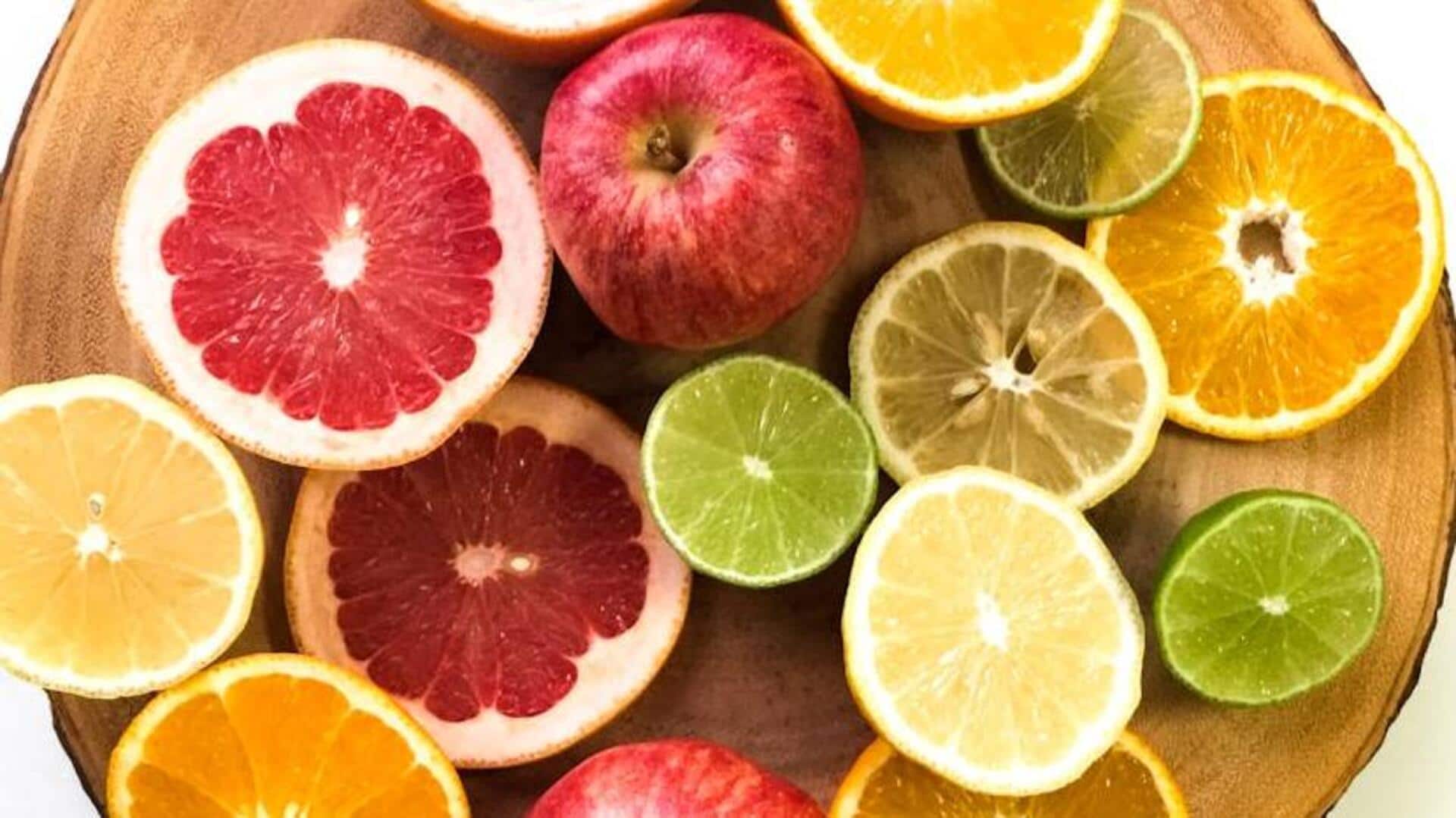 Boost collagen with these citrus fruits