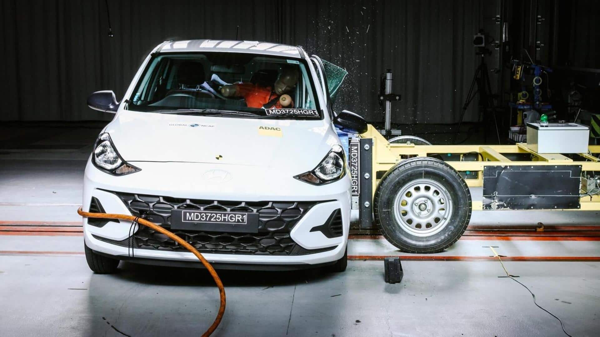 India-made Hyundai Grand i10 gets zero stars in Global NCAP
