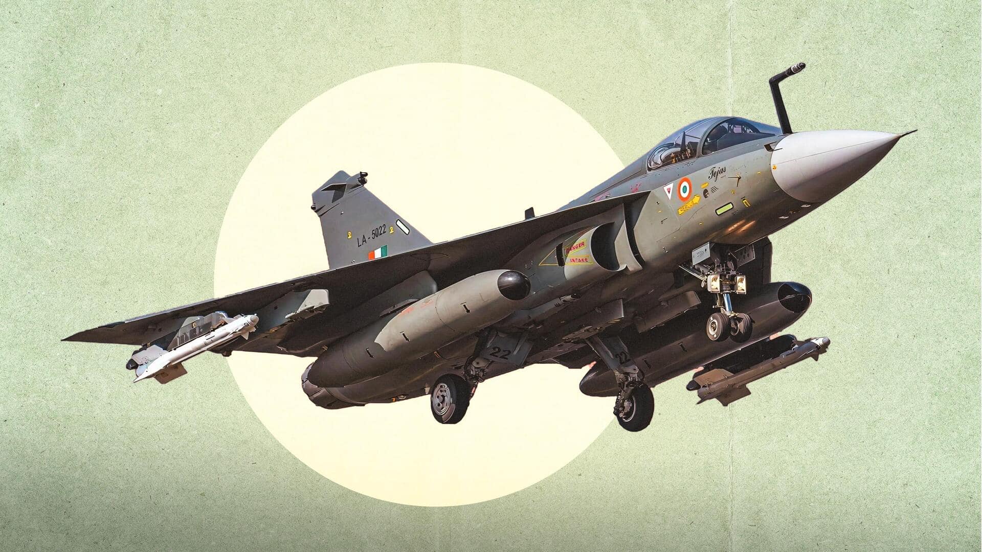First twin-seater LCA Tejas delivered to Indian Air Force 