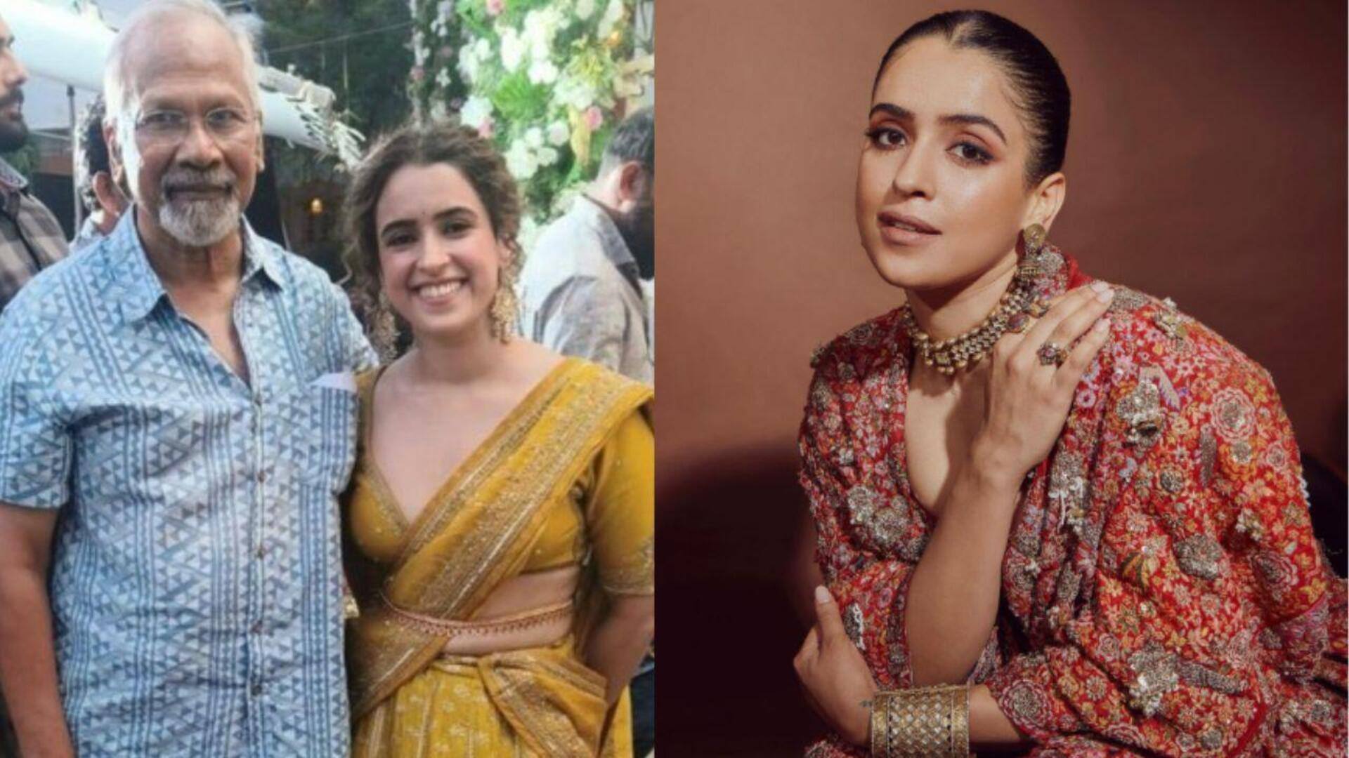 Mani Ratnam confirms Sanya Malhotra's 'friendly appearance' in 'Thug Life' Mani Ratnam confirms Sanya Malhotra's 'friendly appearance' in 'Thug Life'
