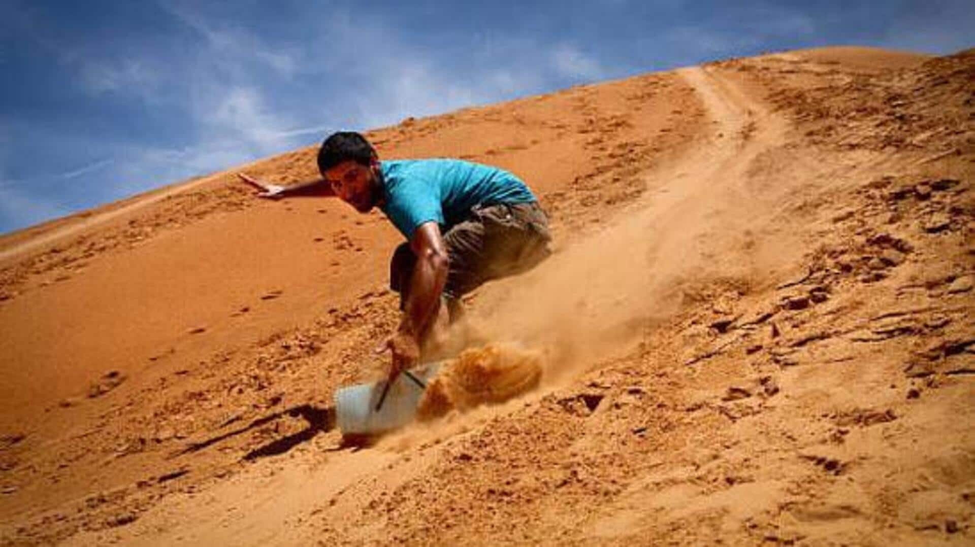Akakus Desert: A dream spot for sandboarding