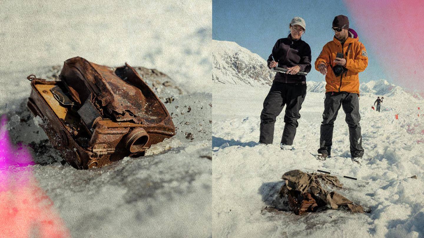 US explorer's camera recovered from Canadian glacier after 85 years