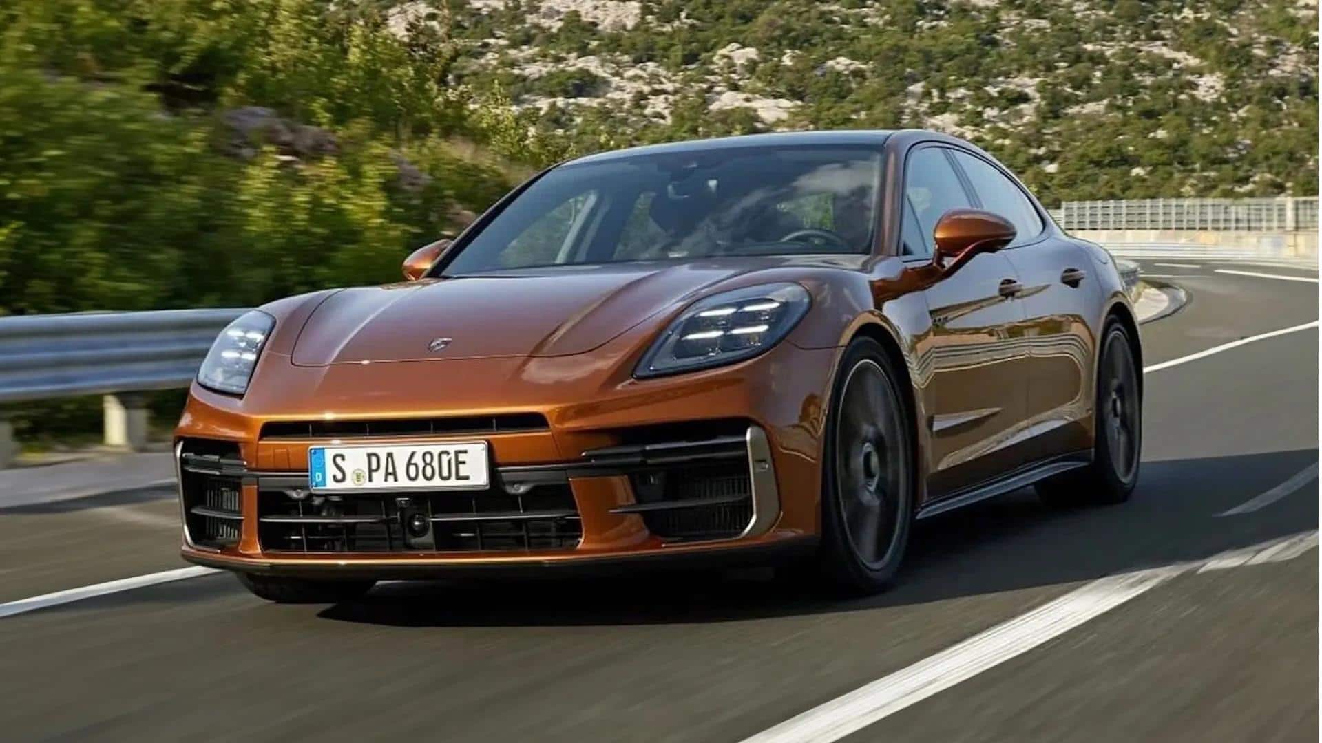 Porsche reveals 2024 Panamera with refreshed look and electrified powertrains