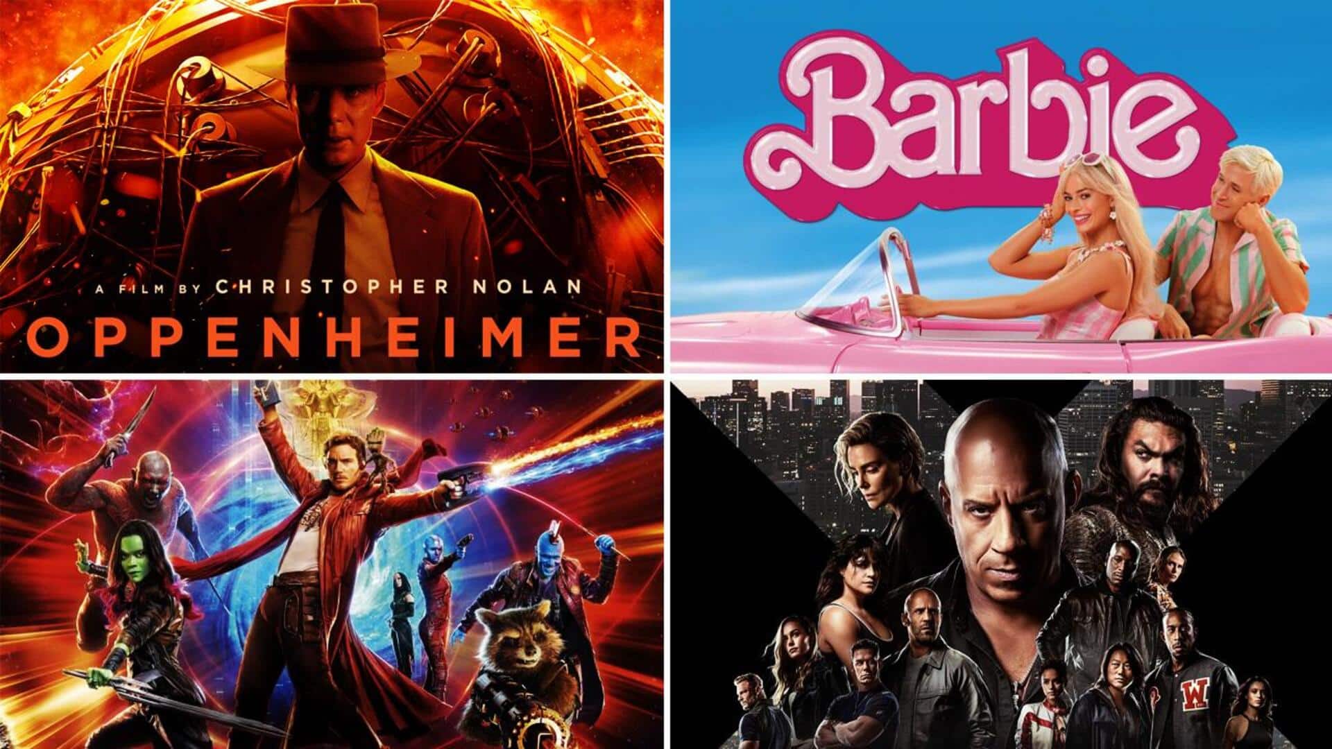'Barbie' to 'Fast X': Highest-grossing Hollywood movies of 2023