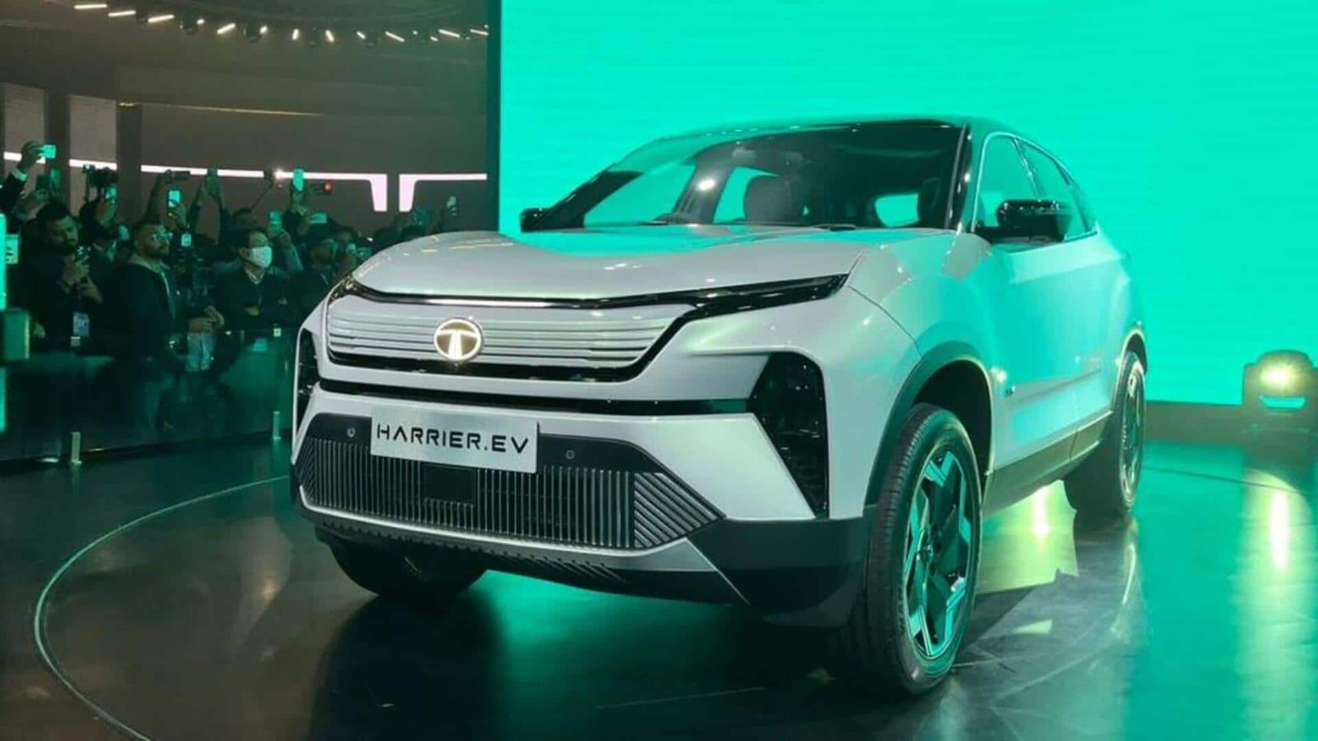 Tata Harrier EV 4x4 set for India launch next year