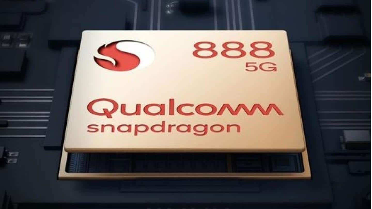 It will draw power from a Snapdragon 888 processor It will draw power from a Snapdragon 888 processor