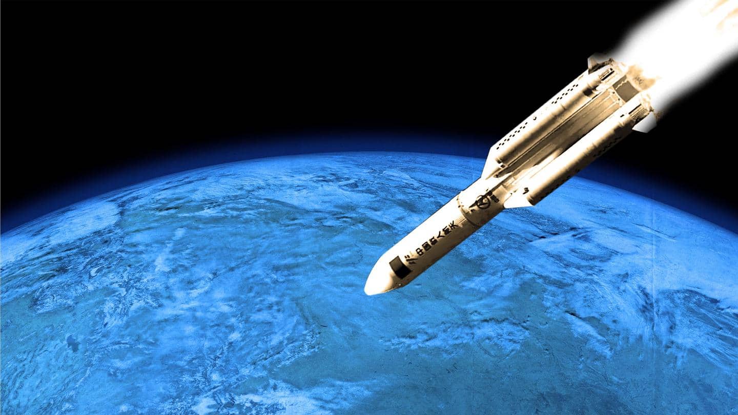 A 100-feet-long Chinese rocket booster is dangerously headed toward Earth