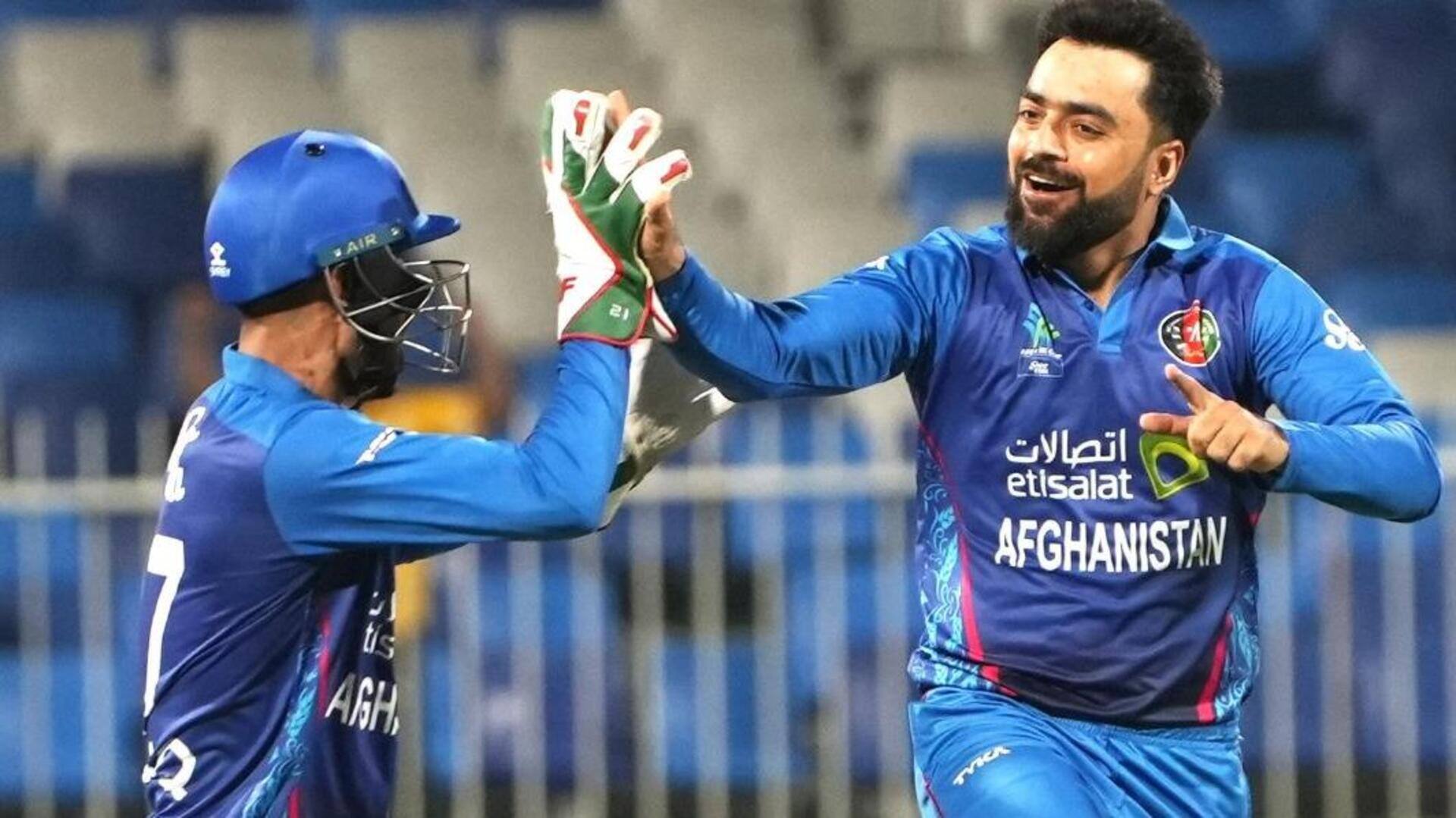 ICC T20I Rankings: Rashid Khan returns with a bang