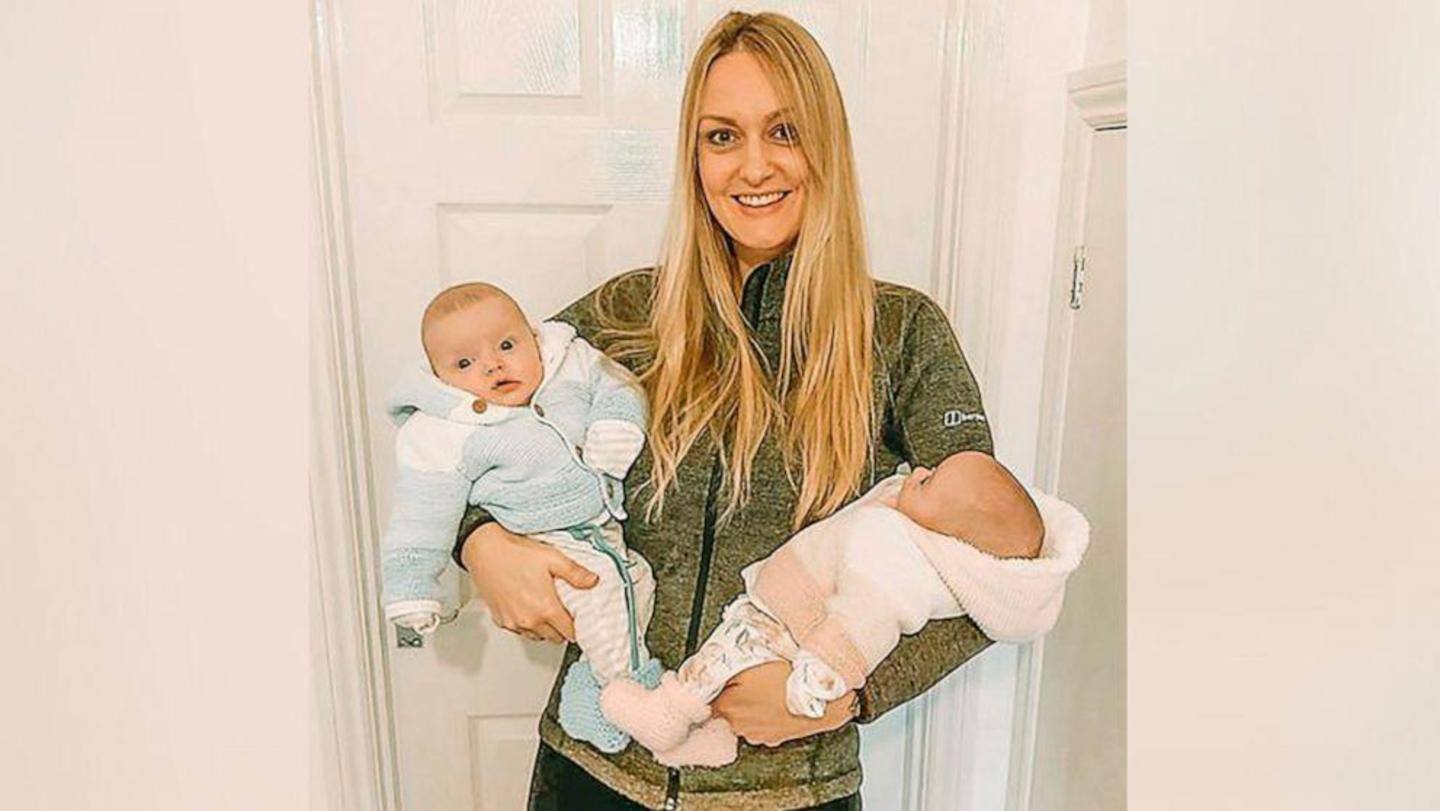 English woman gives birth to 'twins' conceived 3 weeks apart