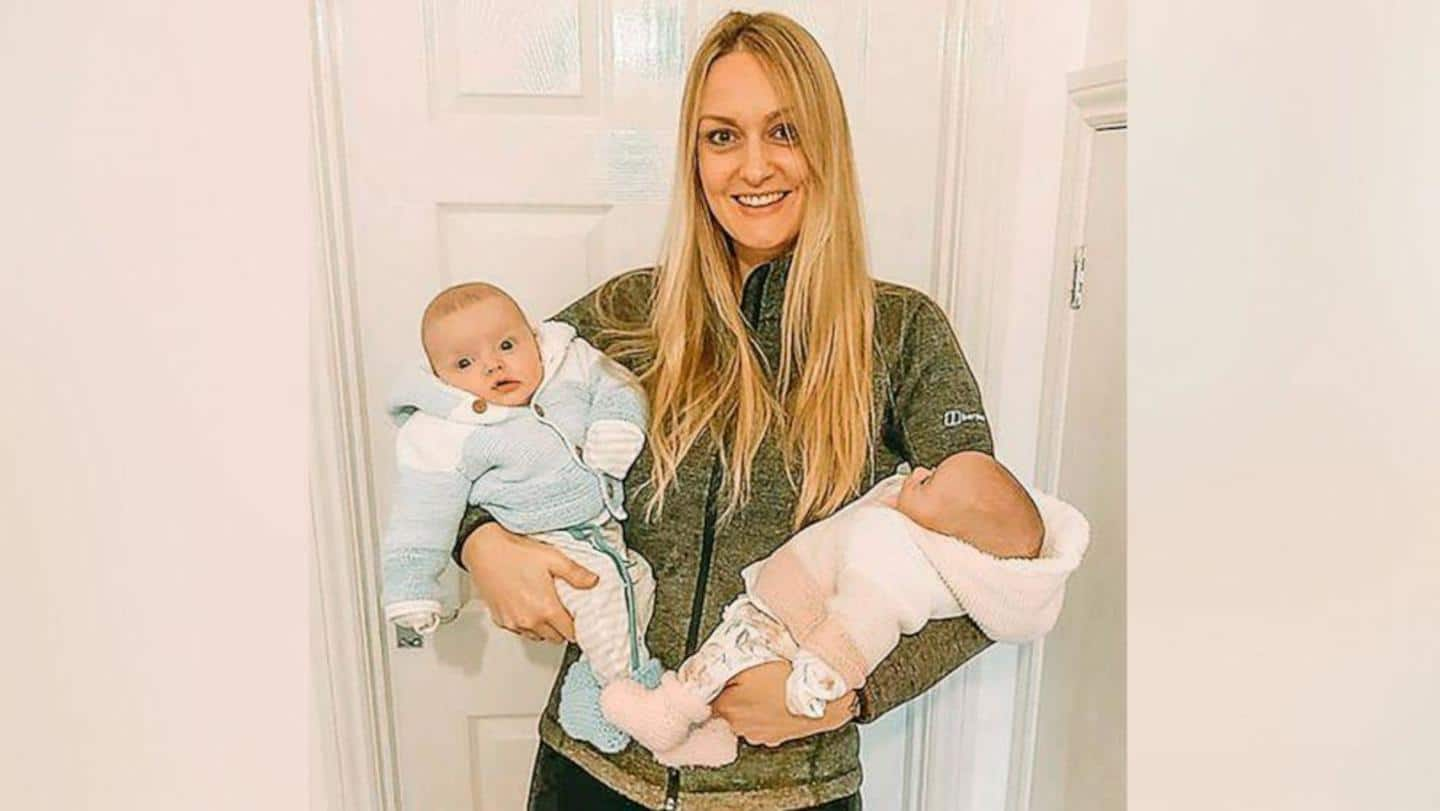 English woman gives birth to 'twins' conceived 3 weeks apart