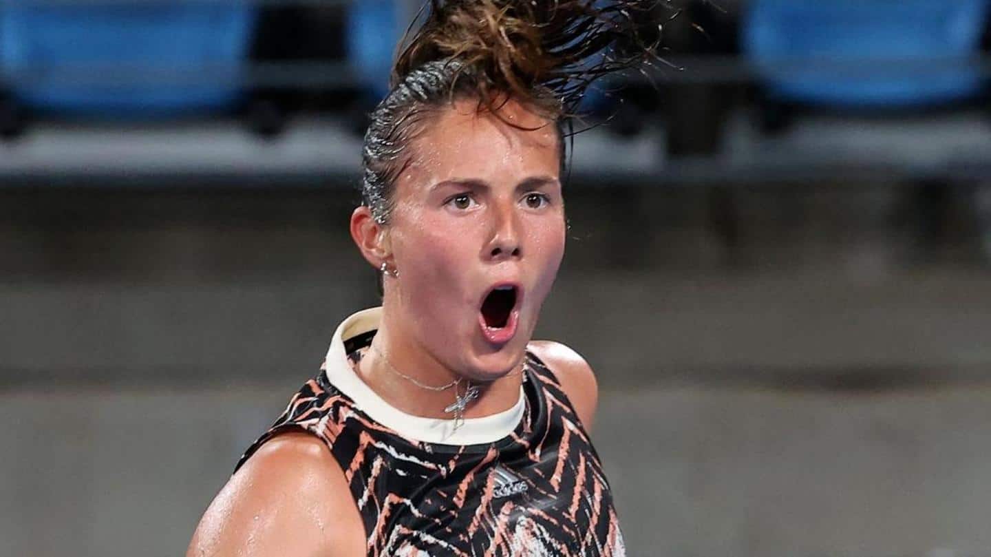 Kasatkina defeats Muguruza Kasatkina defeats Muguruza