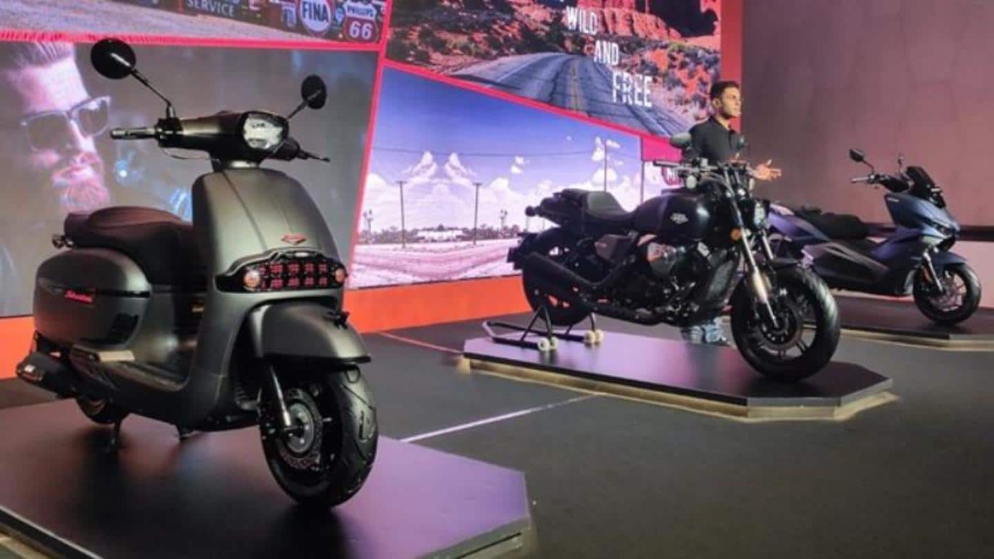Keeway enters Indian market with 2 scooters and a motorcycle