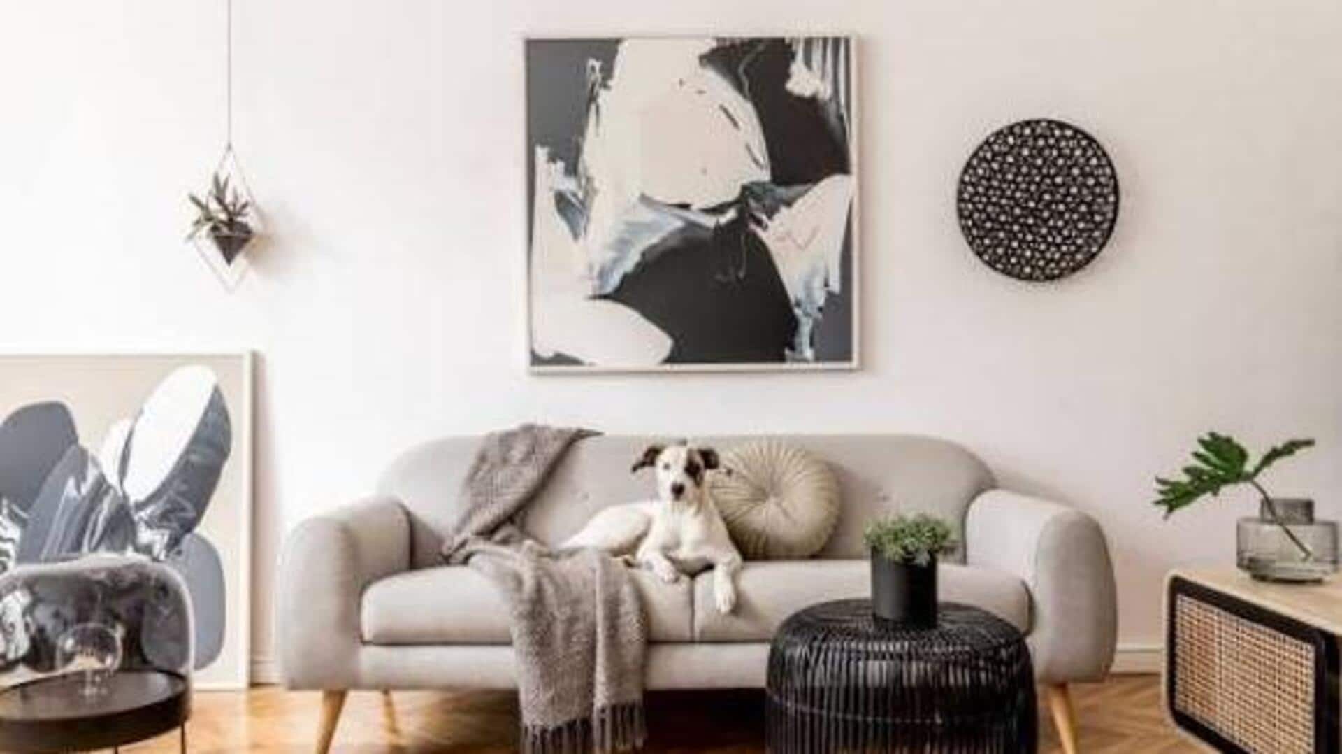 How to turn fabric into beautiful wall art