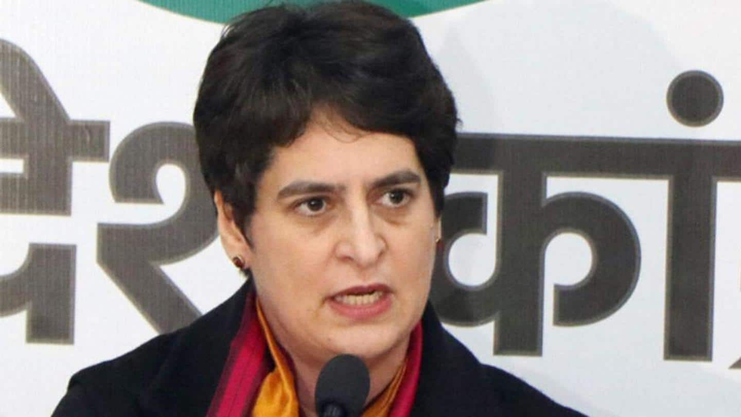 Government should save lives, not build house for PM: Priyanka