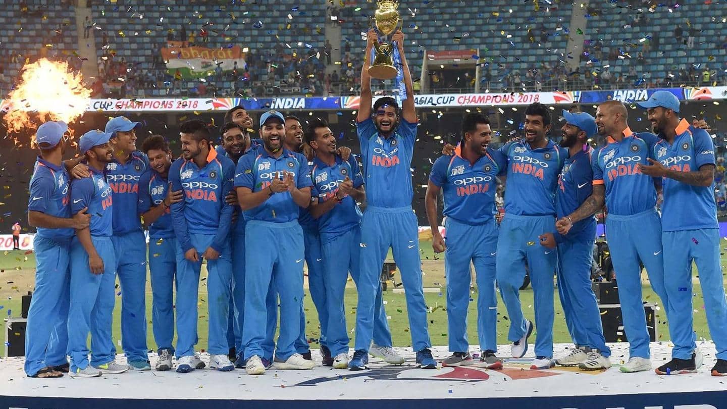 India won the 2018 Asia Cup in UAE India won the 2018 Asia Cup in UAE