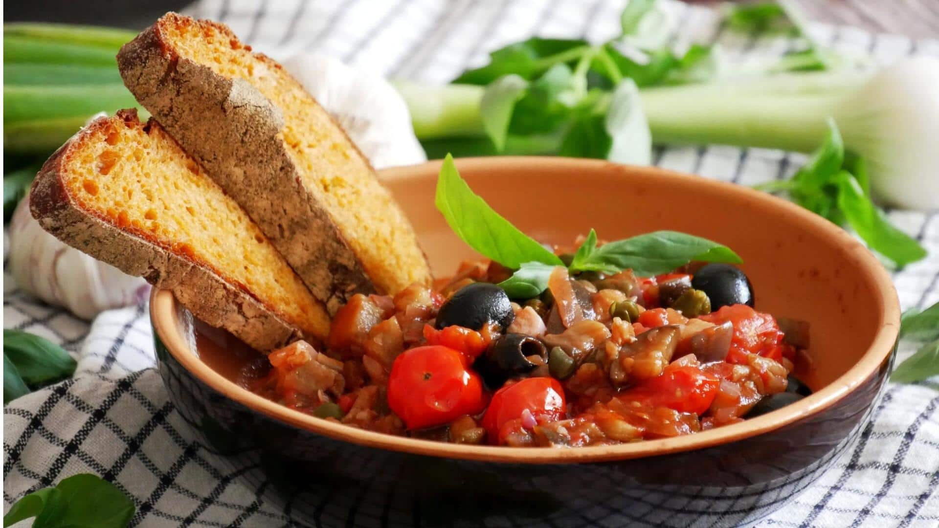 Sicily on your plate: Try this delicious caponata recipe