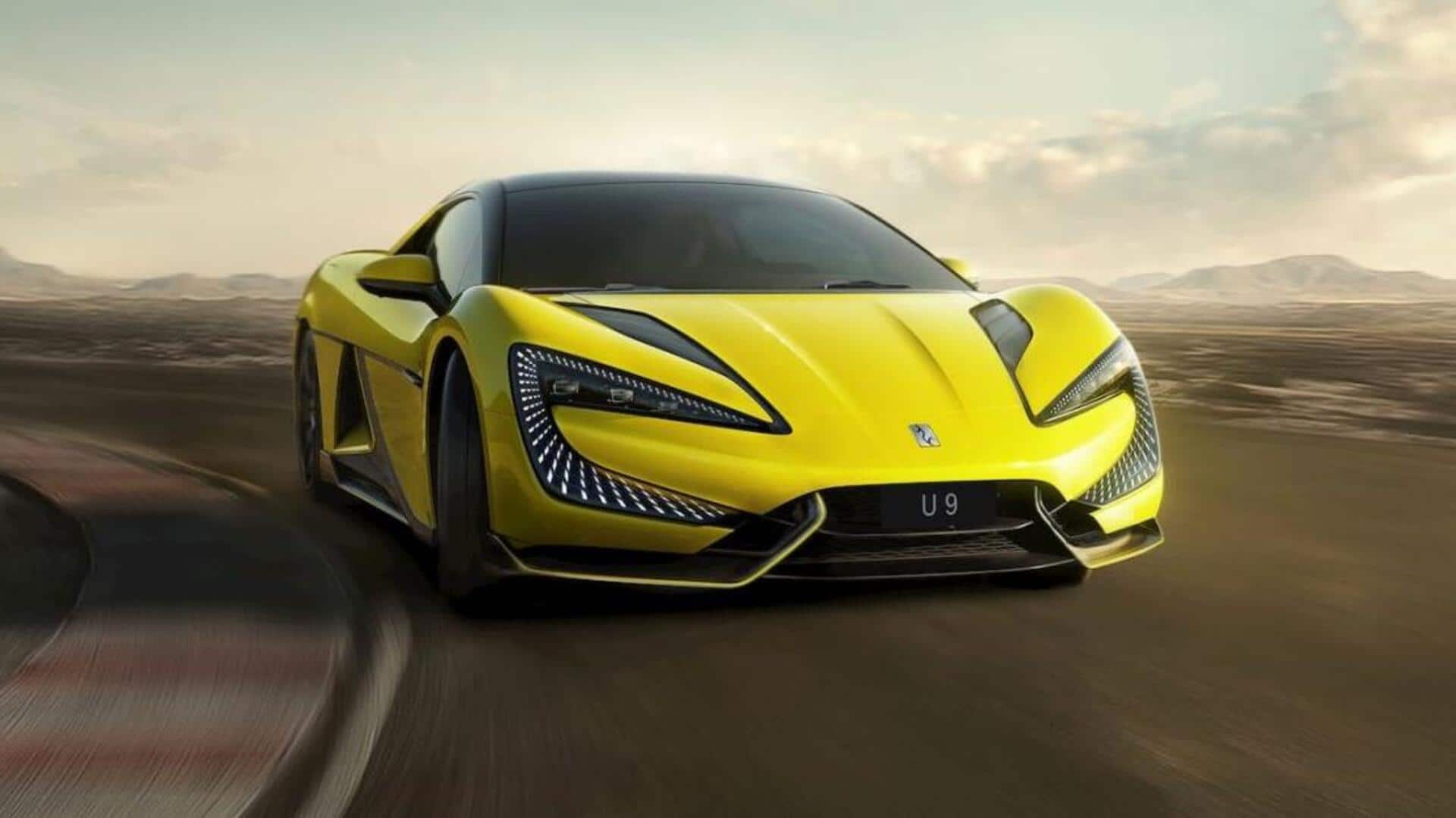 Everything we know about BYD's YangWang U9 electric supercar 