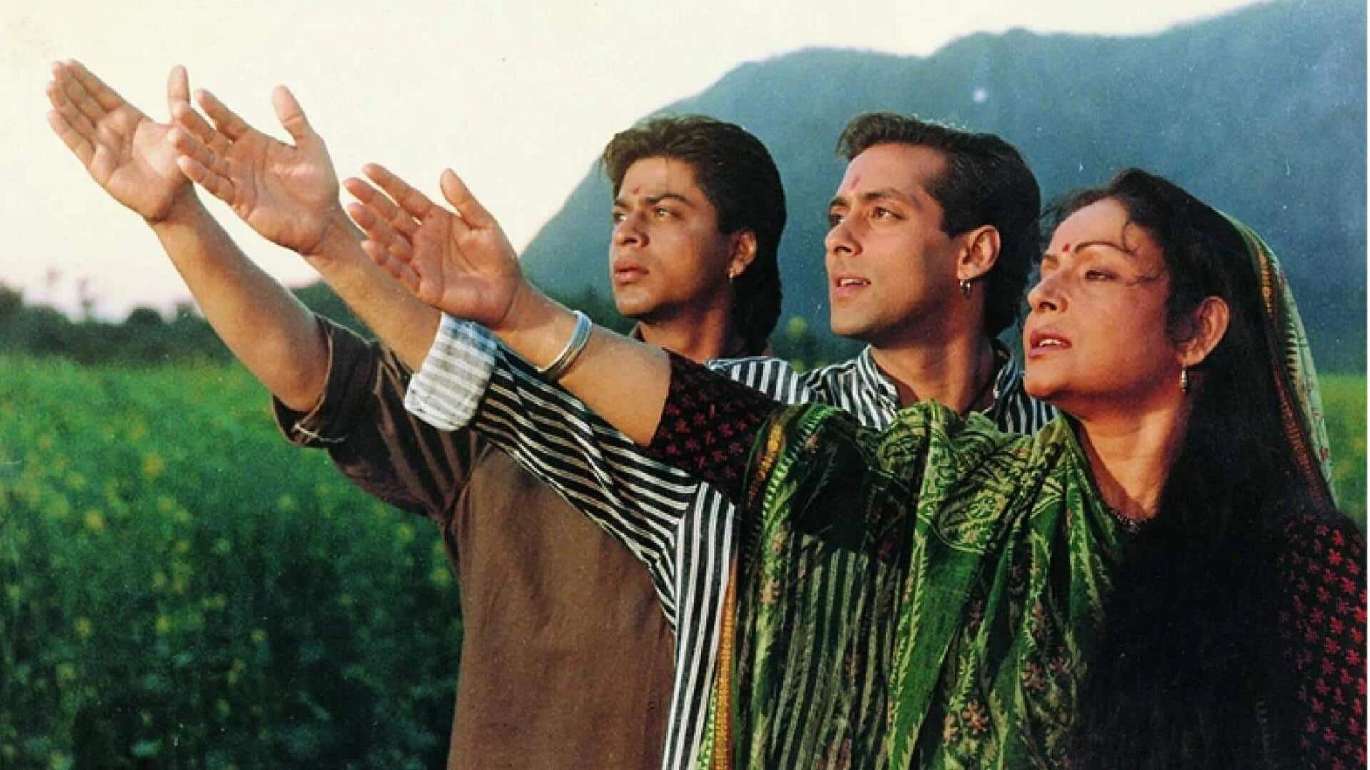 SRK-Salman's 'Karan Arjun' to return to theaters! Teaser out now