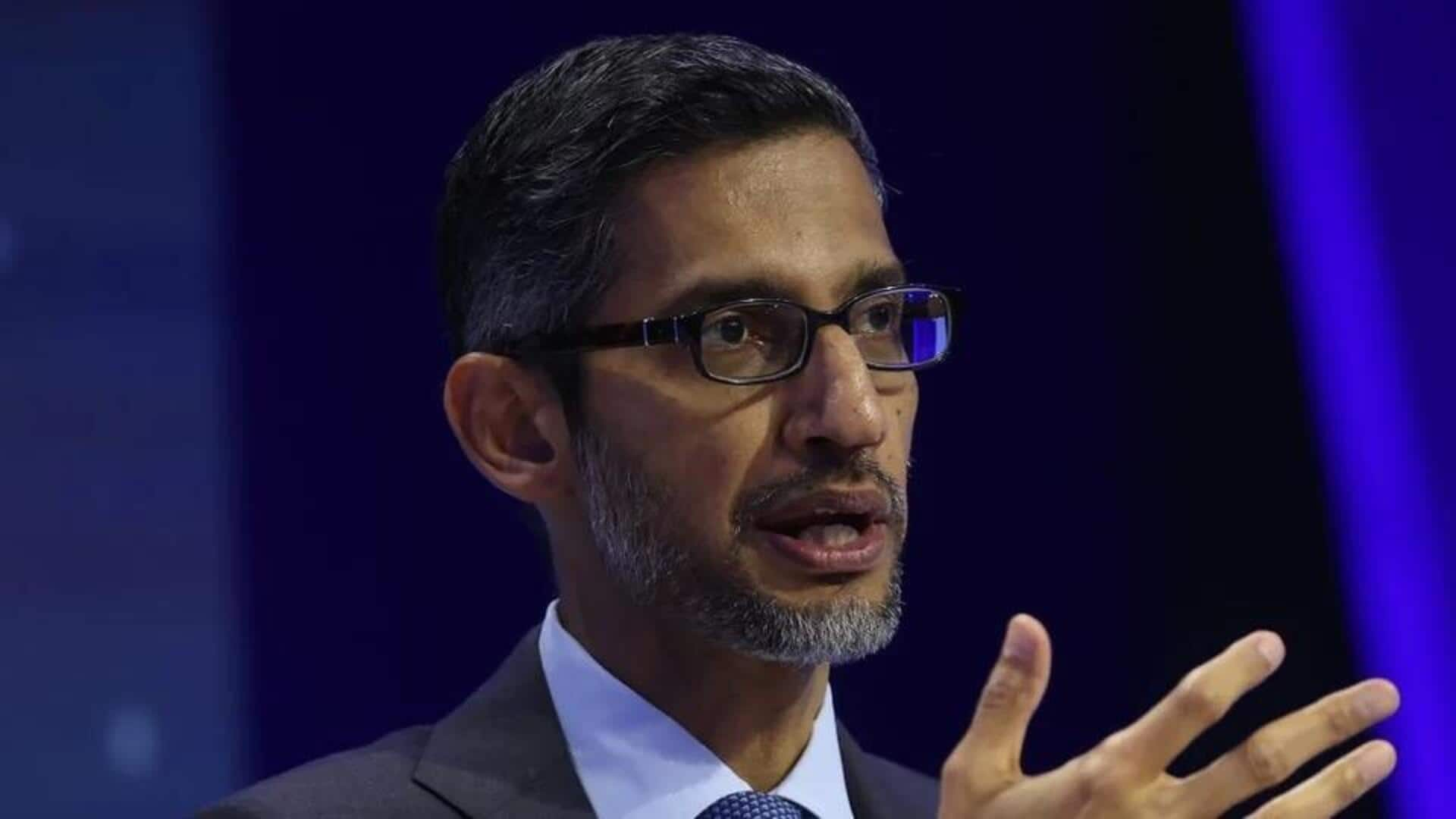 India issues contempt notice to Sundar Pichai over YouTube video