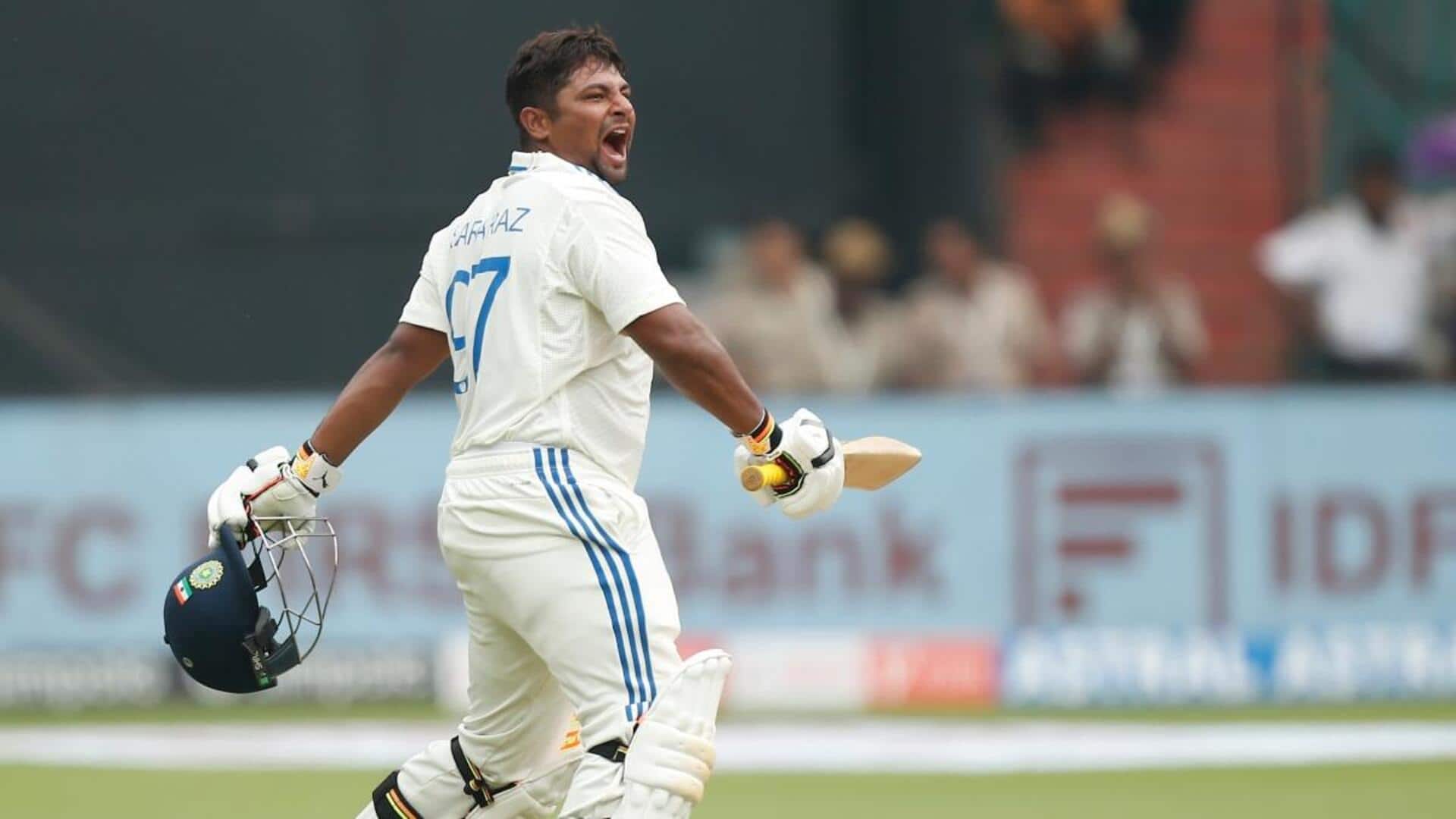Sarfaraz Khan slams century in Buchi Babu Trophy: Key stats
