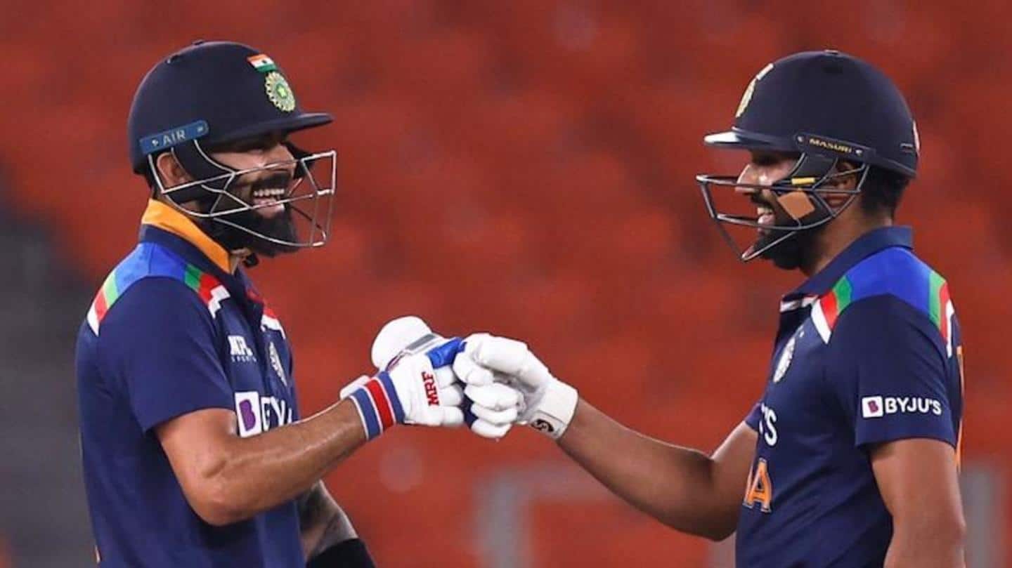 Kohli and Rohit punished the English bowlers in 5th T20I Kohli and Rohit punished the English bowlers in 5th T20I